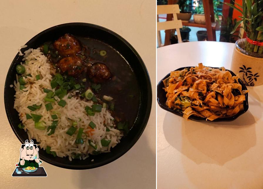 Food at Wok & Chops - Pan Asian Food