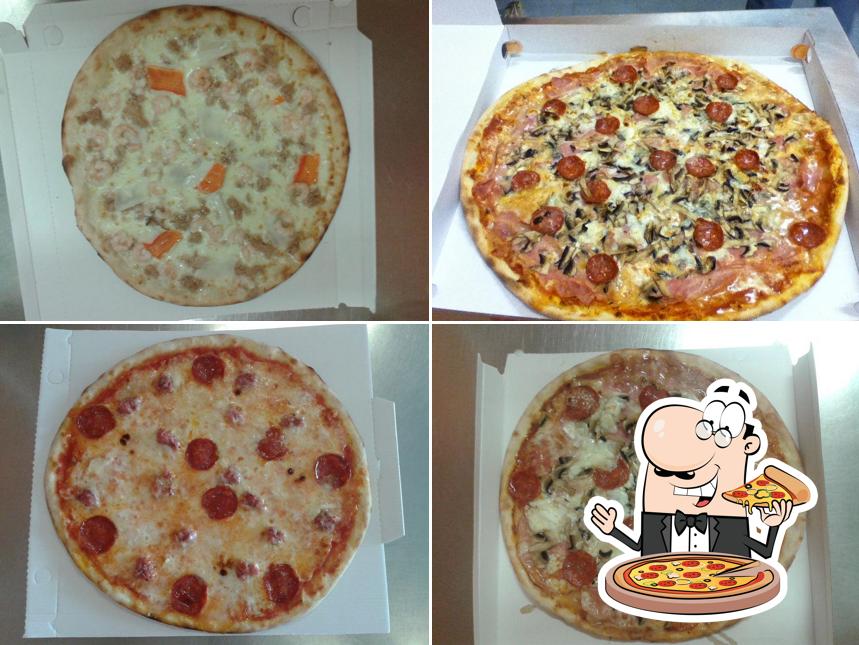 Scegli tra le molte varianti di pizza