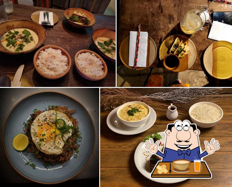 Platos en Ginger Bar, Café e Comidinhas
