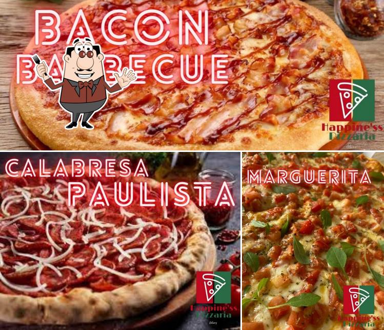 Comida em Happine´ss pizzas & calzones