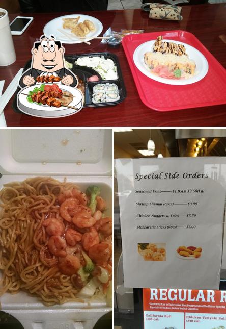 Еда в "Ichiban Hibachi and Sushi"