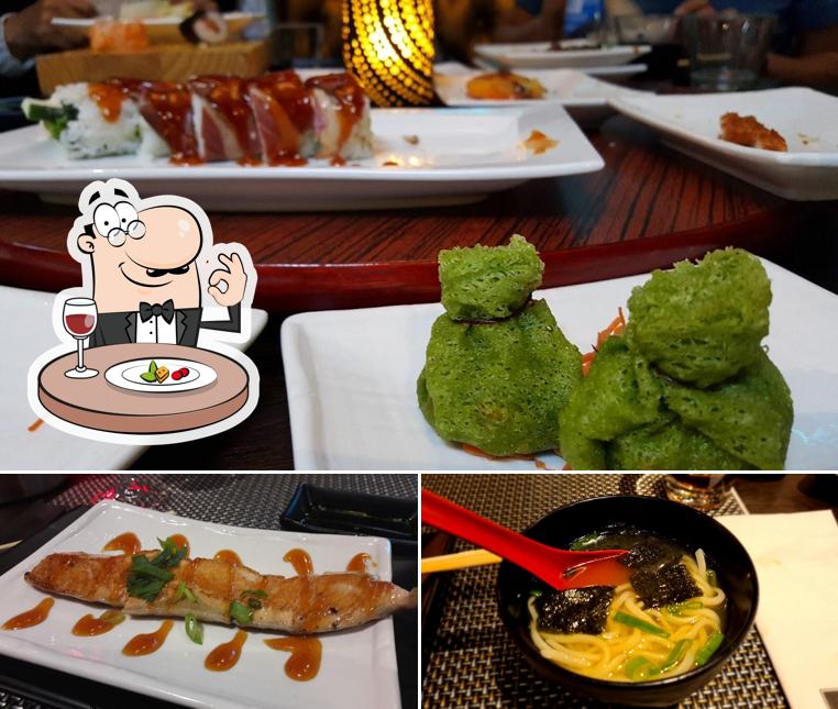 Essen im IMONO Sushi & Hotpot restaurant