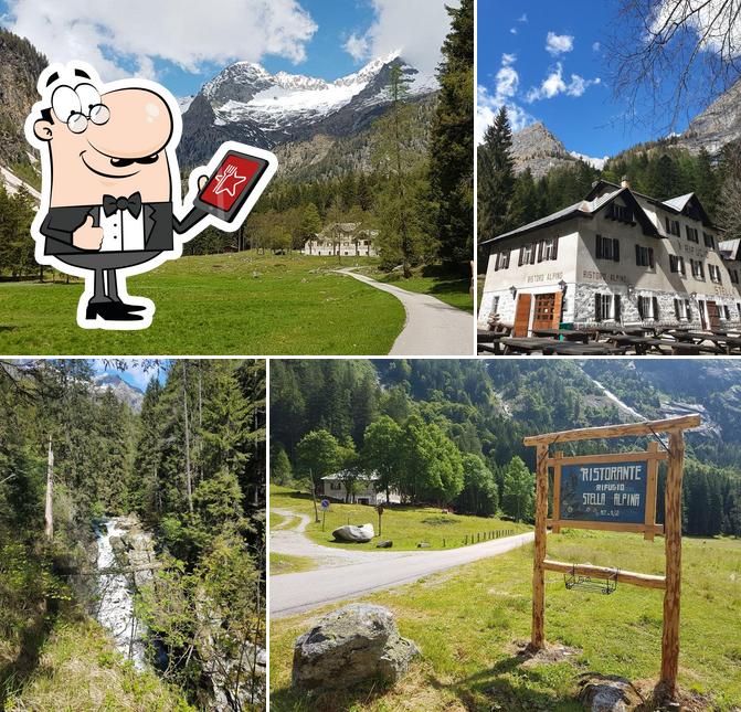 Gli esterni di Rifugio Stella Alpina