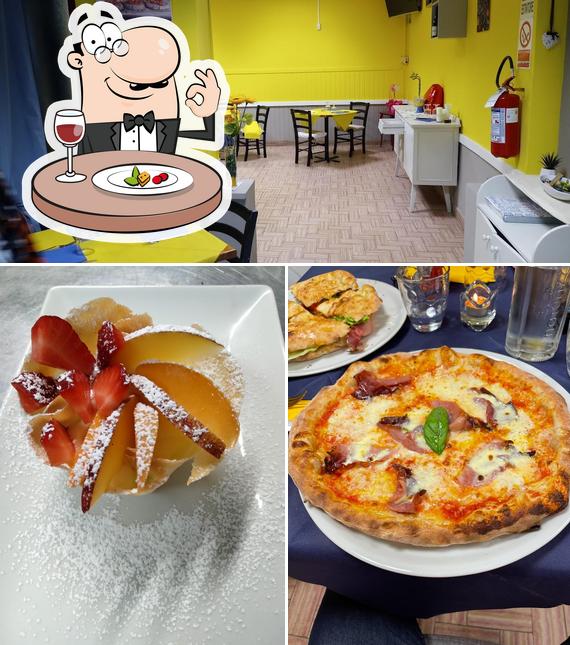 Tra le varie cose da Ristorante Pizzeria RistoPizza Lion si possono trovare la cibo e interni