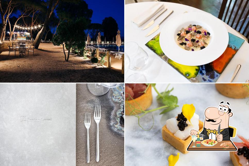 Platti al Ristorante Fonte degli Aromi