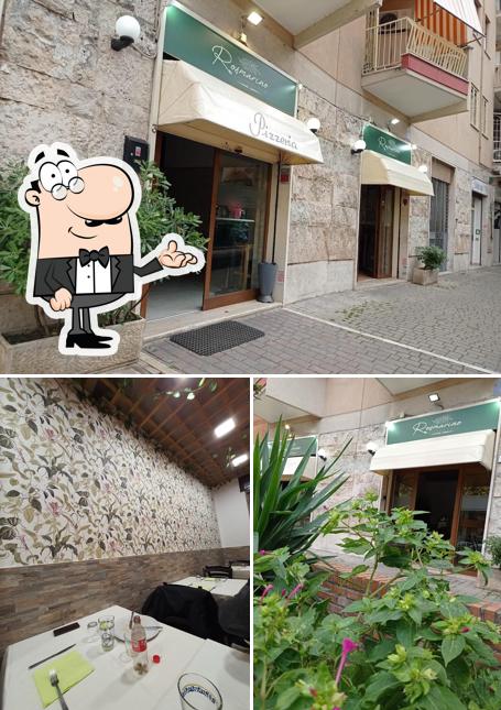 Gli interni di Rosmarino Ristorante Pizzeria