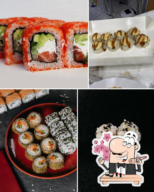 Elige uno de sus distintos tipos de sushi