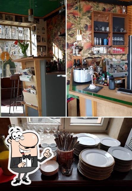 L'intérieur de Café Ludwig