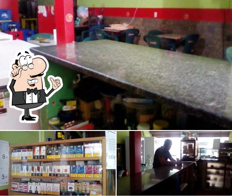 O interior do Bar Lanchonete Fabricante