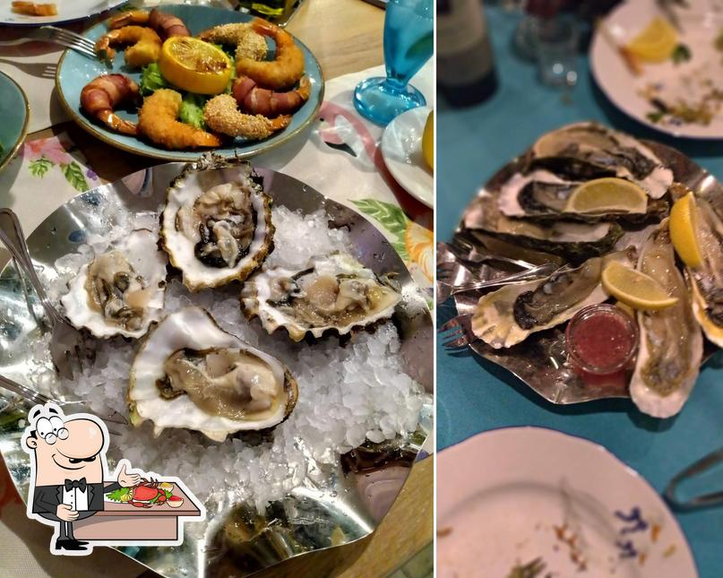 В "Ресторане Сен-Тропе" вы можете отведать разнообразные блюда с морепродуктами