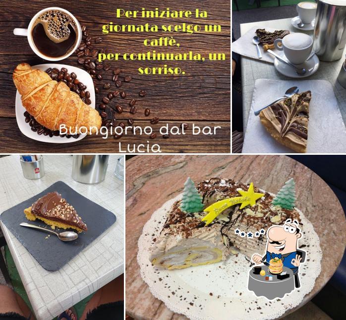 Platti al bar gelateria Lucia