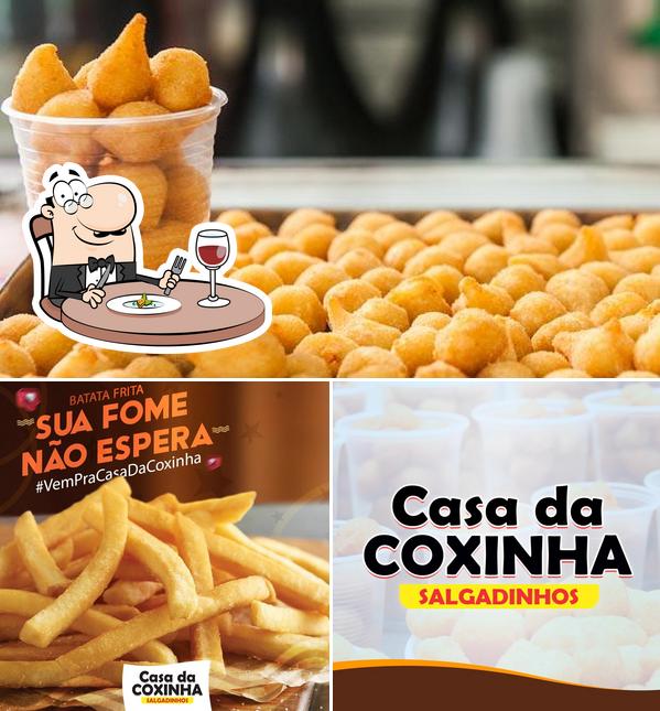 Comida em Casa Da Coxinha Salgadinhos