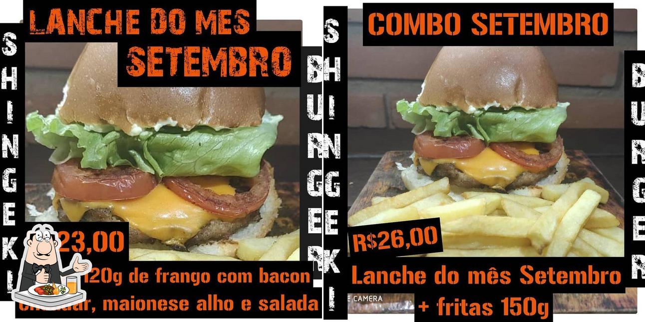 Comida em Hamburgueria SHINGEKI BURGER