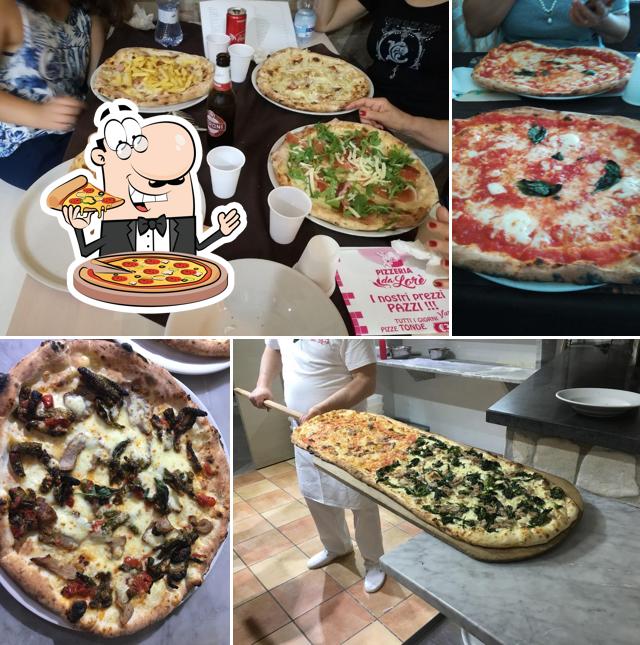 Scegli tra le molte varianti di pizza