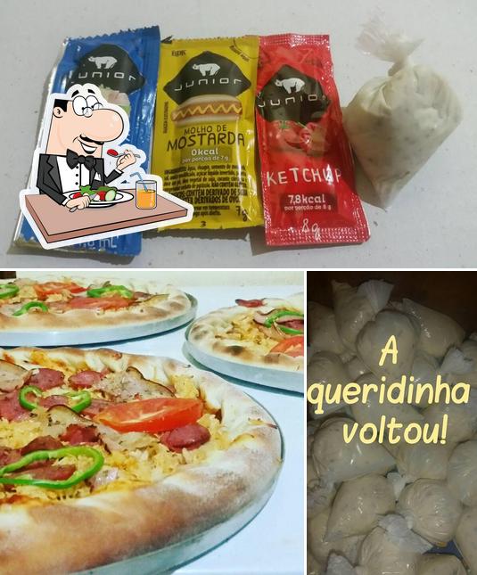 Comida em Pizzaria Quem Quer Pizza?