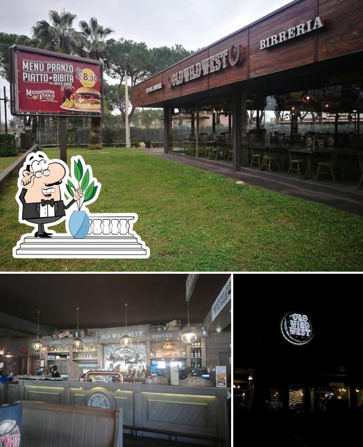 Gli esterni di Old Wild West - Latina Via Piave
