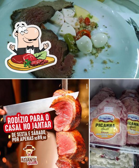 Experimente refeições de carne no Recanto Gaúcho Churracaria