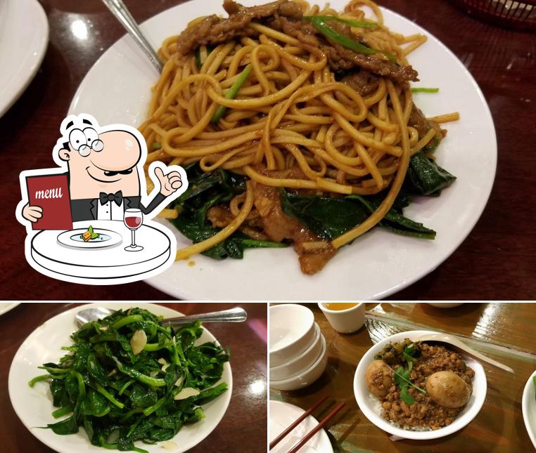 Food at Taiwan Cafe