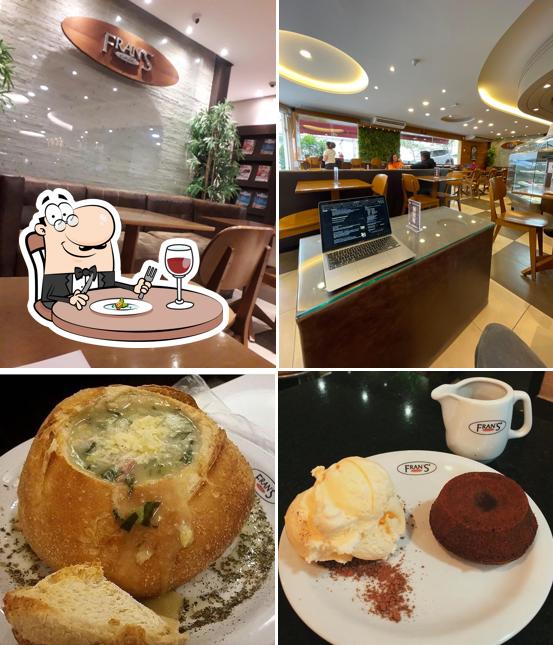 Comida em Fran's Café - Anália Franco