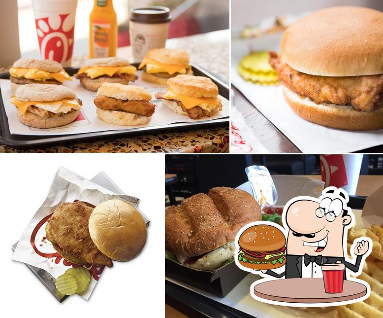 Comida rápida ChickfilA, Montgomery, 201 Monroe St Suite 162 Carta