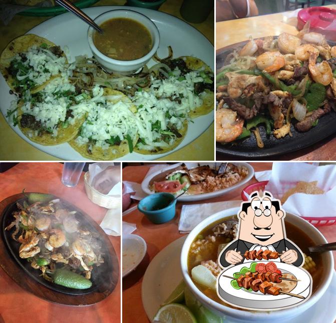 Meals at Pericos Mexican Cafe