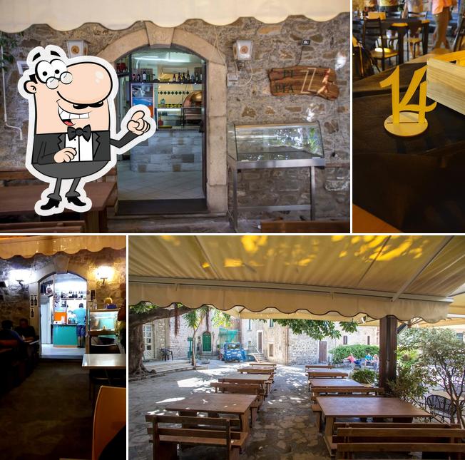 Dai un'occhiata agli interni di Pizze in Piazza