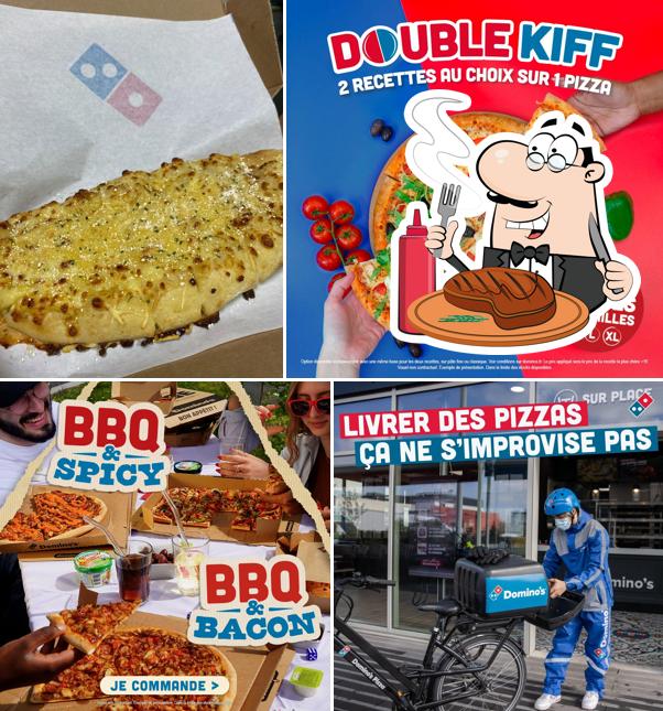 Essayez des repas à base de viande à Domino's Pizza Paris 2