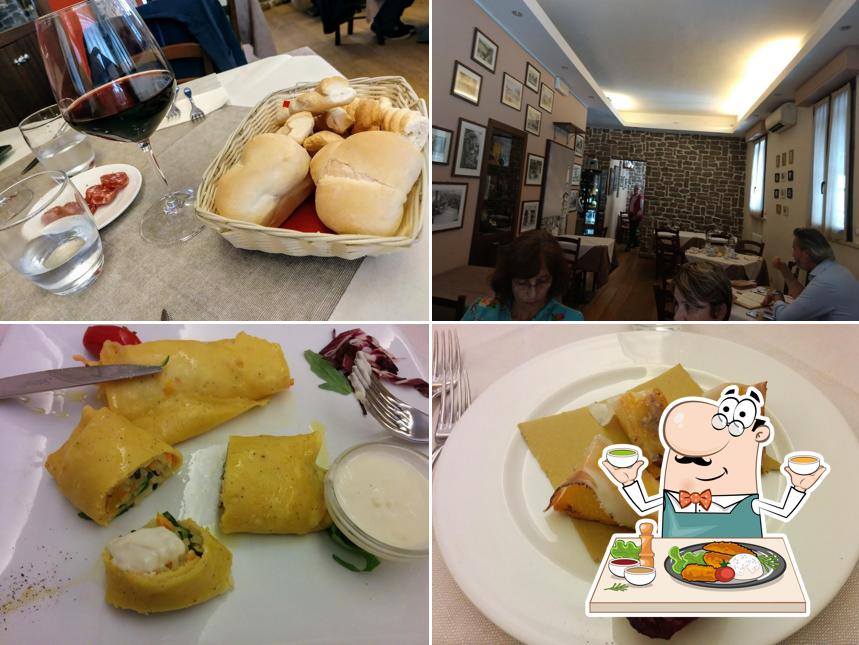 Cibo al Trattoria Via Ferrari