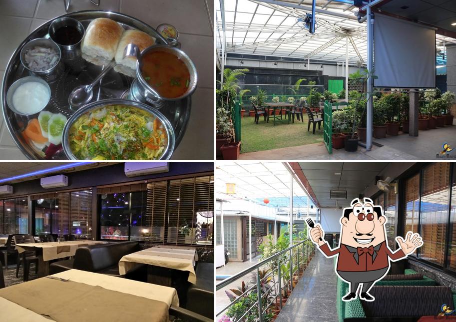 Food at Flavours Restaurant Live Orchestra Bar