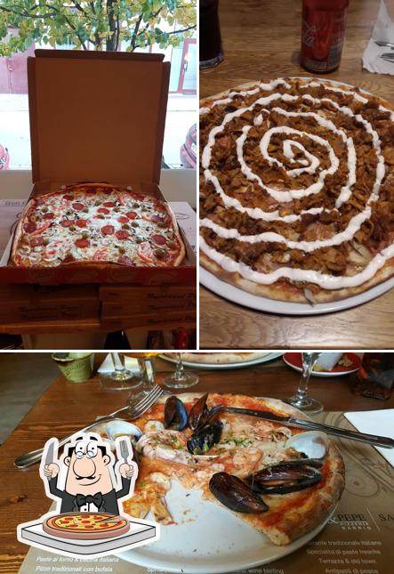 En Pizzeria Rio Landskrona, puedes degustar una pizza