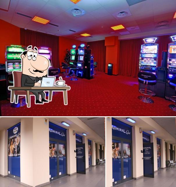 Dai un'occhiata agli interni di Sala Admiral SLOT & VLT