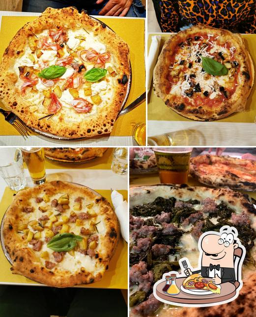 A Da Umberto la pizzeria contemporanea, puoi ordinare una bella pizza