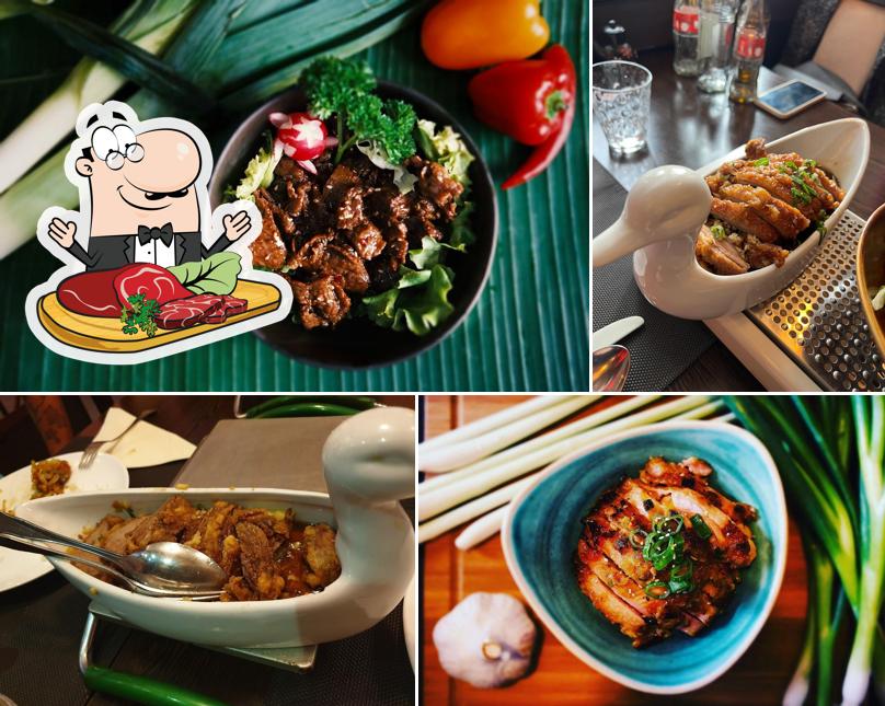 Pick meat meals at Laotse Asia Restaurant Sàrl