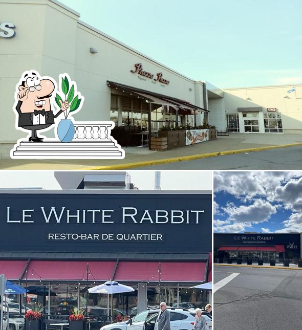 L'extérieur de Le White Rabbit