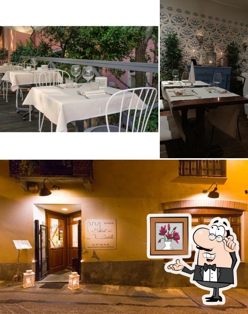 Gli interni di Bistrot del Castello