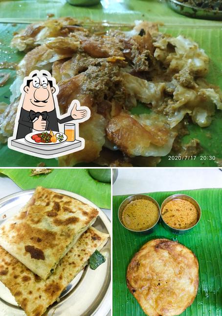 Meals at Thekkathu Poricha Parotta Kadai