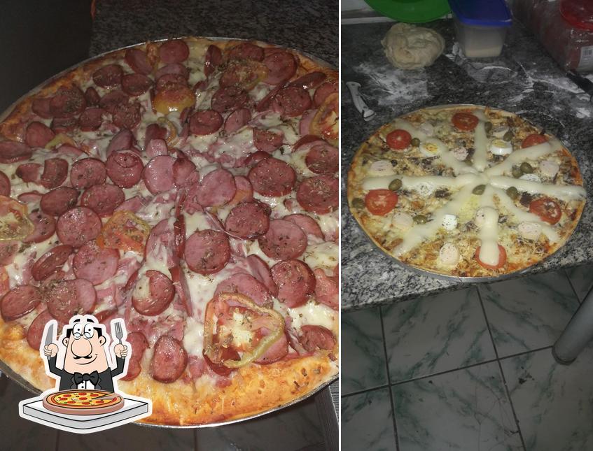 Consiga pizza no Tradição Mineira Pamonharia & Restaurante