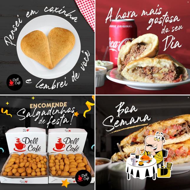 Platos en Dell Café