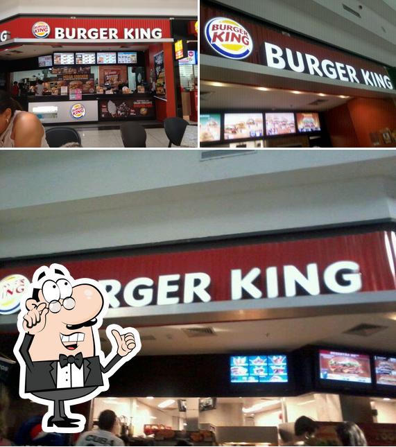 O interior do Burger King