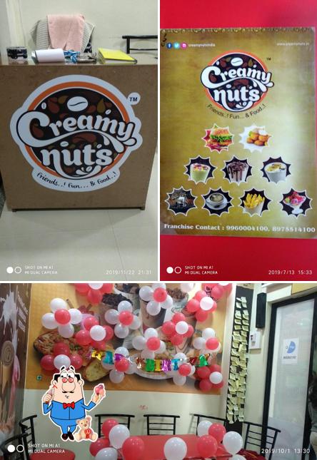 Throw a birthday party at Creamy nuts cafe