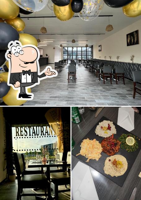 L'intérieur de Crispy (Restaurant Irakien)