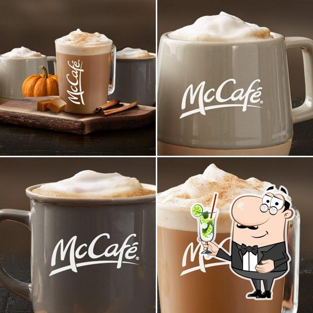 McDonald’s offers a range of beverages