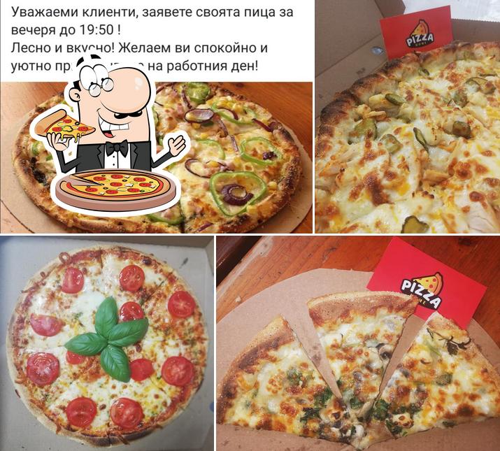 Choisissez des pizzas à Pizza Home