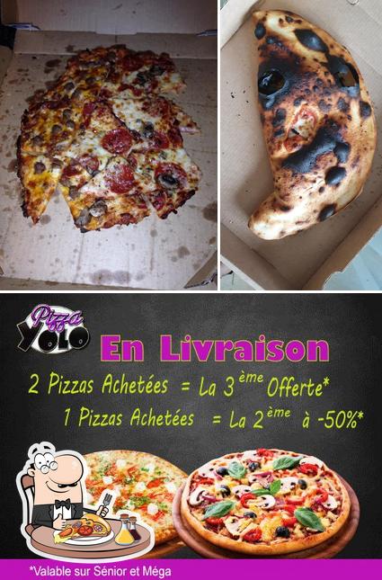 Essayez des pizzas à Yolo pizza