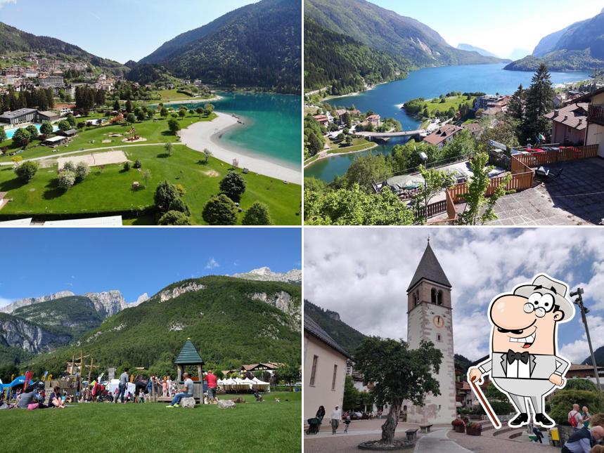 Guarda gli esterni di Bar La Playa Lago di Molveno