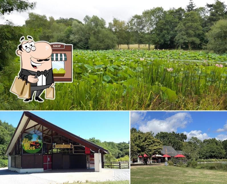 L'extérieur de Au Parc des Bois : Restaurant - Guinguette