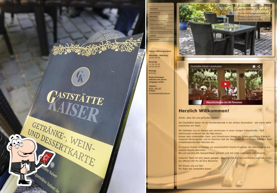 Взгляните на изображение ресторана "Gaststätte Kaiser"