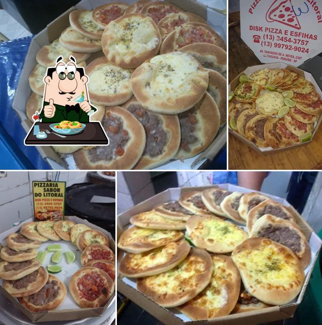 Comida em Pizzaria e Restaurante Sabor Do Litoral