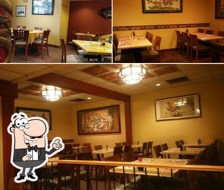 L'intérieur de The Great Wall Restaurant