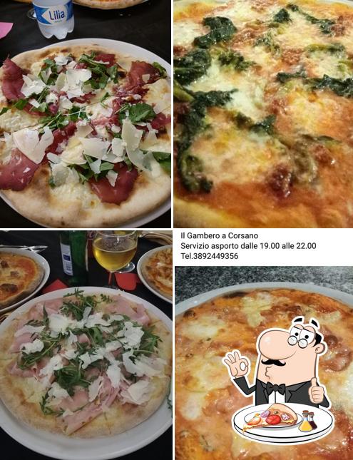 Choisissez de nombreux types de pizzas